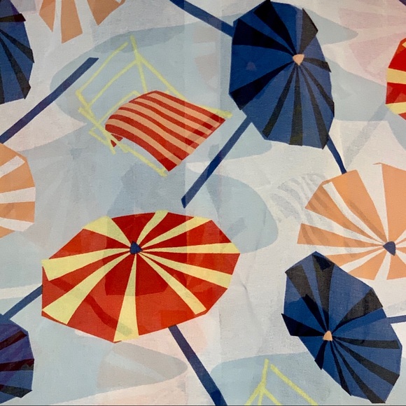 Quicksilver Sheer Blouse with Umbrella Print XS - Picture 6 of 6